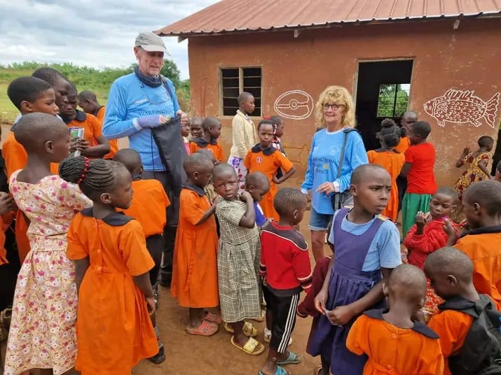 Children supported through free academic education at OLIANS Pristine Foundation in Uganda