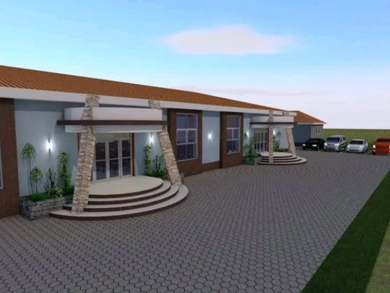 A hopeful rendering of a new church building